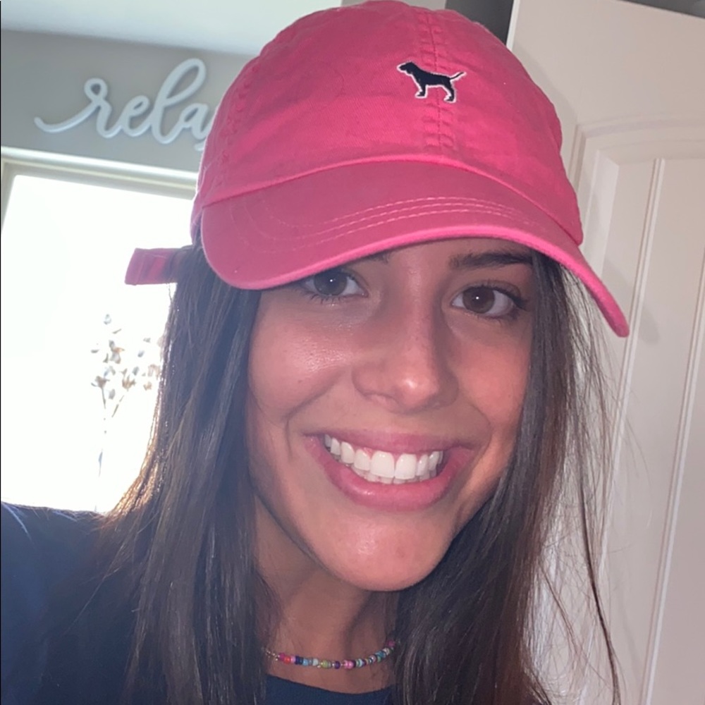 Pink Victoria Secret Hat